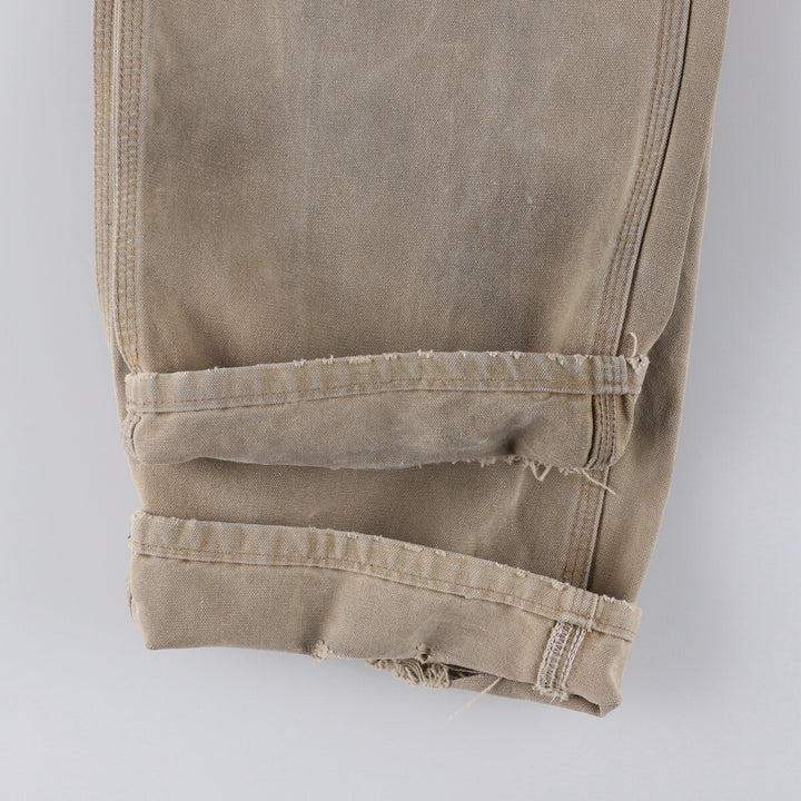 Vintage Carhartt Duck Painter Pants, Made in USA, Men's Size 36 (approx.) cotton Beige type Vintage Second Hand