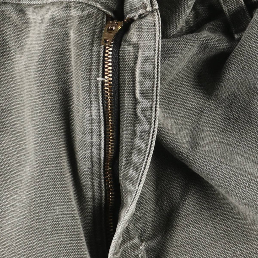 90'S Carhartt Duck Painter Pants, Made in USA, Men's, Size W35 cotton Khaki type Vintage Second Hand