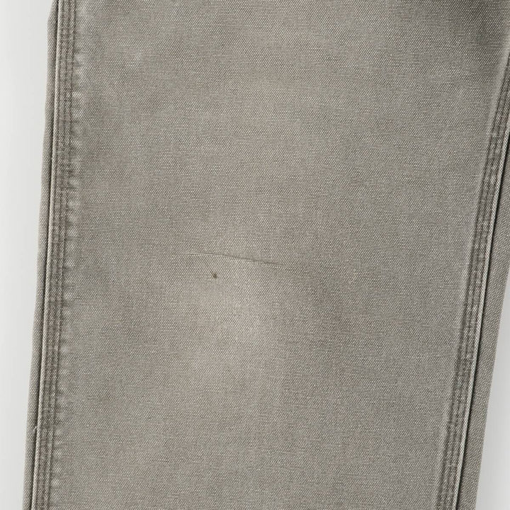 90'S Carhartt Duck Painter Pants, Made in USA, Men's, Size W35 cotton Khaki type Vintage Second Hand