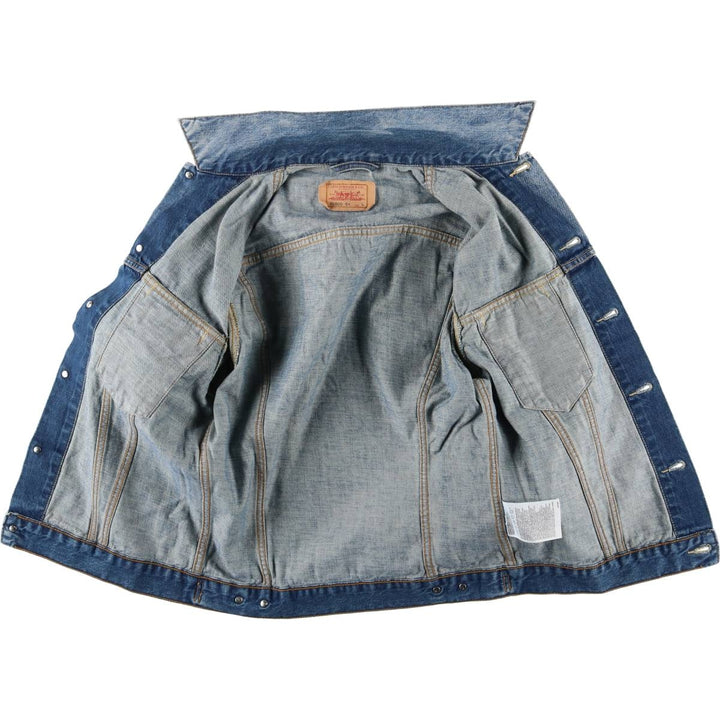2000'S Levi's 70500-0471 Euro Model Denim Jacket, Men's Size L cotton blue type Vintage Second Hand