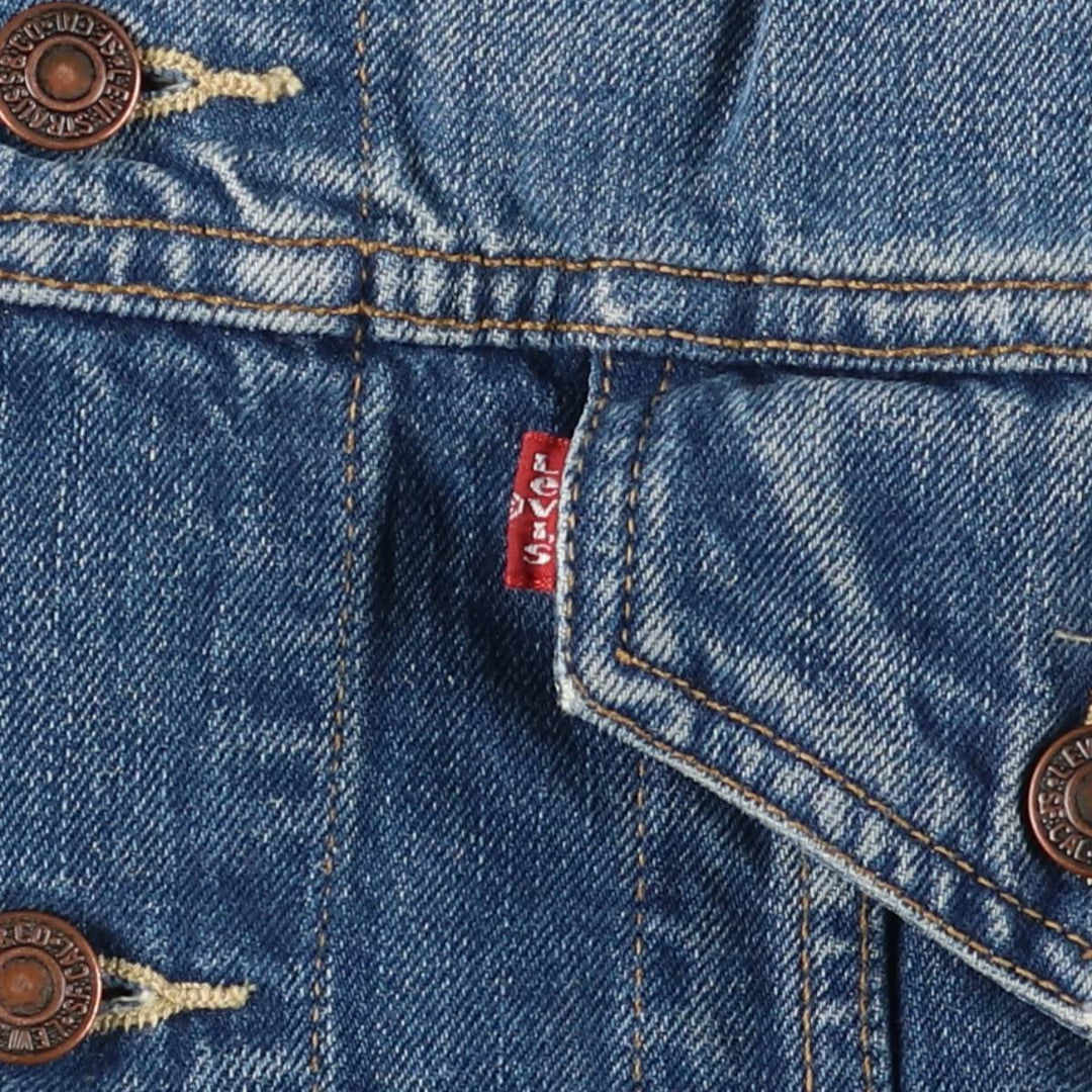 2000'S Levi's 70500-0471 Euro Model Denim Jacket, Men's Size L cotton blue type Vintage Second Hand