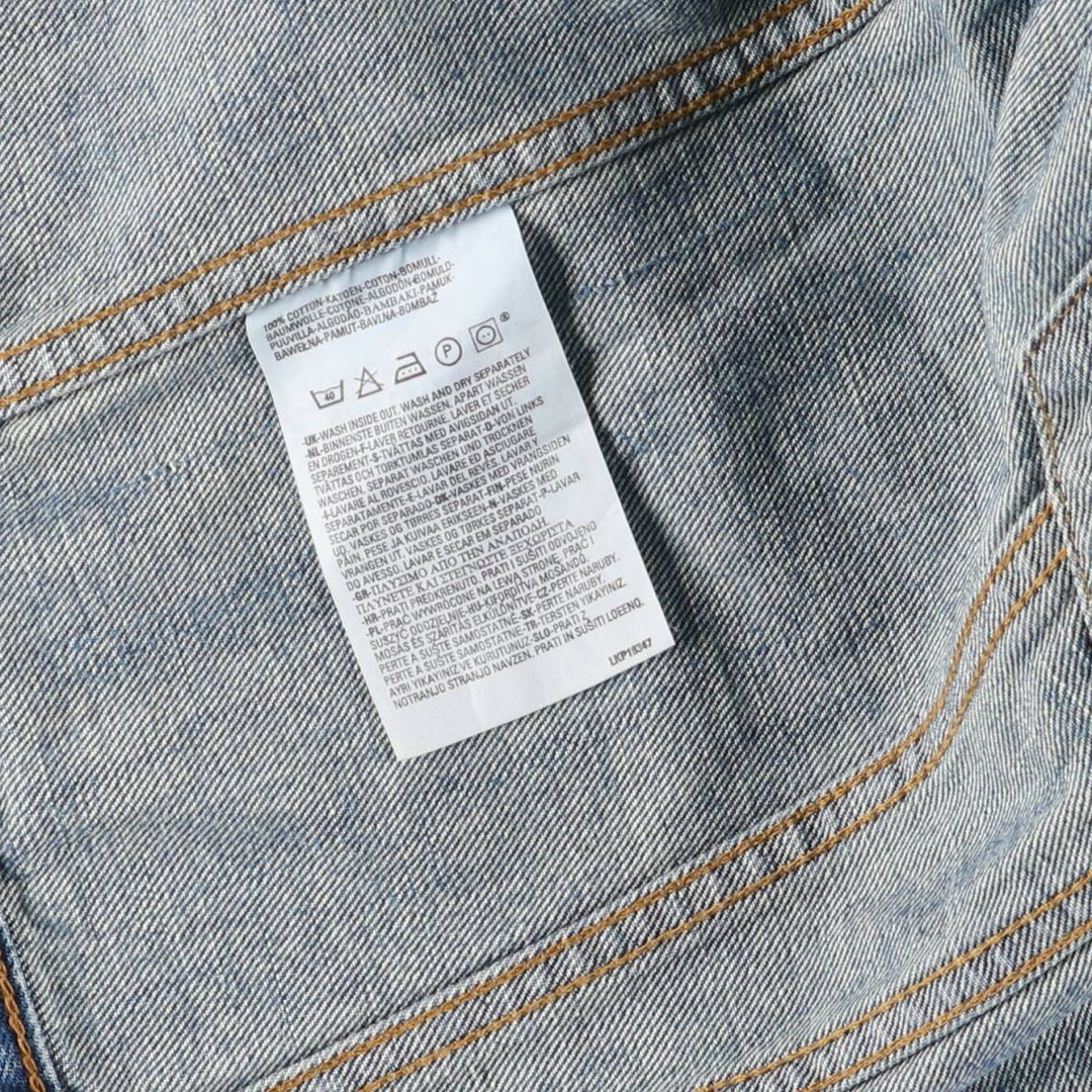 2000'S Levi's 70500-0471 Euro Model Denim Jacket, Men's Size L cotton blue type Vintage Second Hand