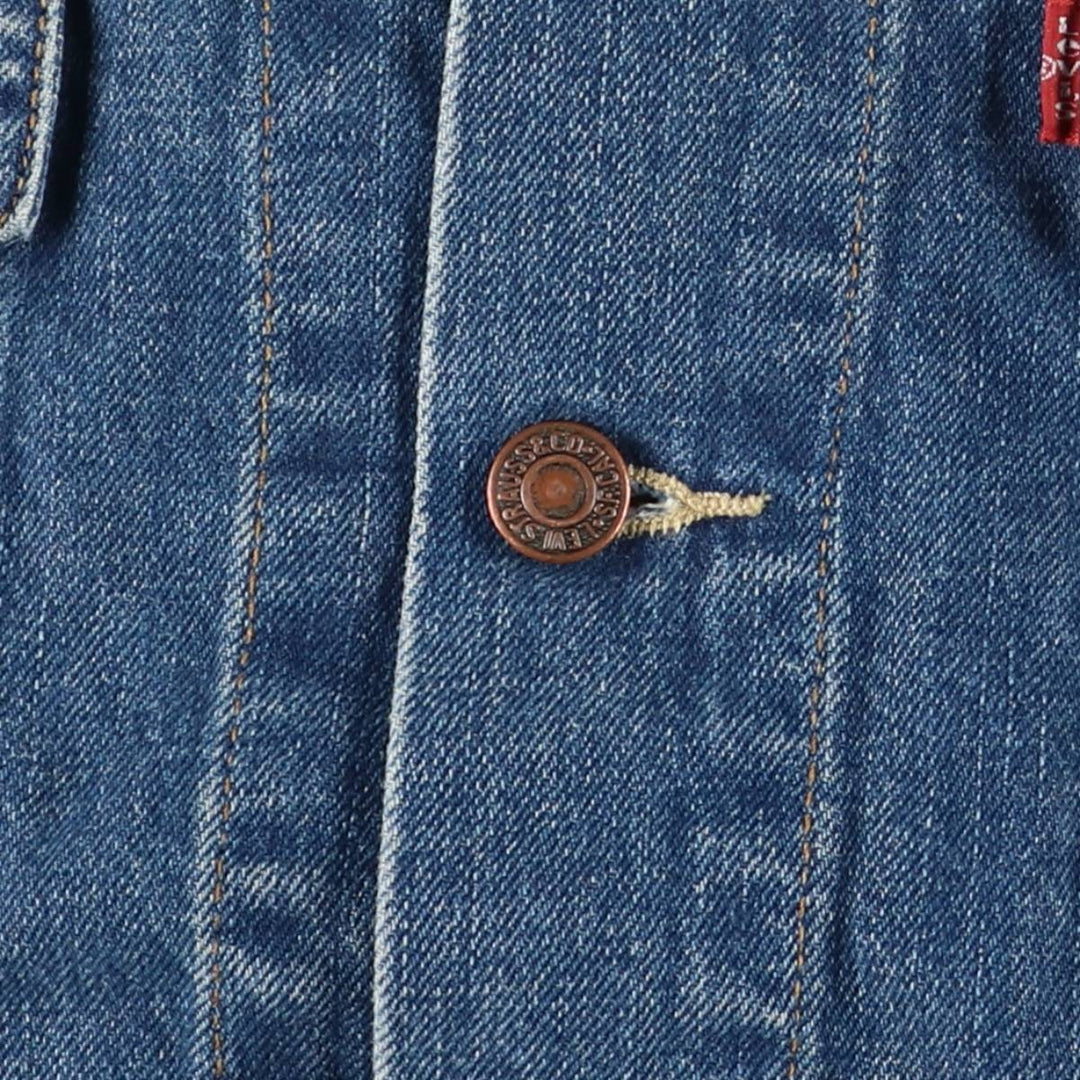 2000'S Levi's 70500-0471 Euro Model Denim Jacket, Men's Size L cotton blue type Vintage Second Hand