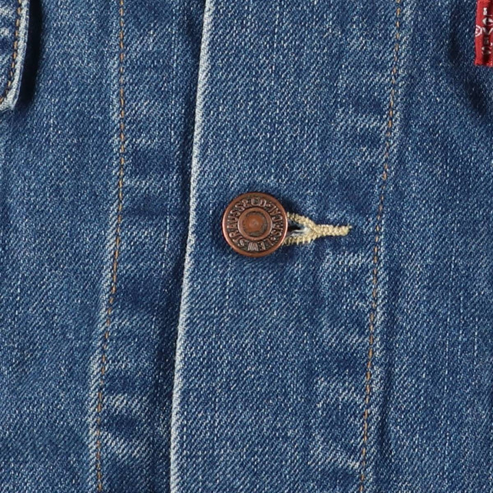 2000'S Levi's 70500-0471 Euro Model Denim Jacket, Men's Size L cotton blue type Vintage Second Hand