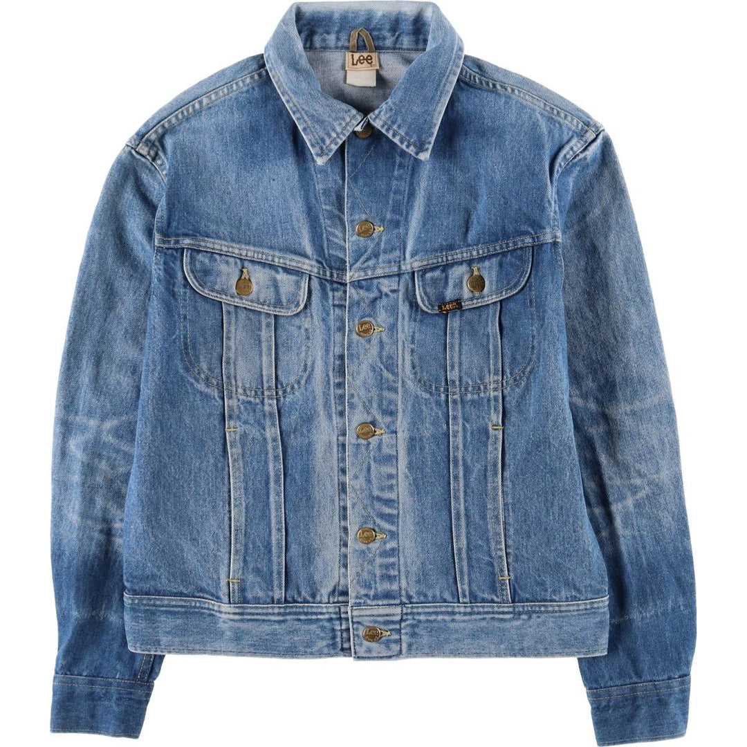 Vintage 1980'S Lee Riders denim jacket, size M, men's size M unclear blue type Vintage Second Hand