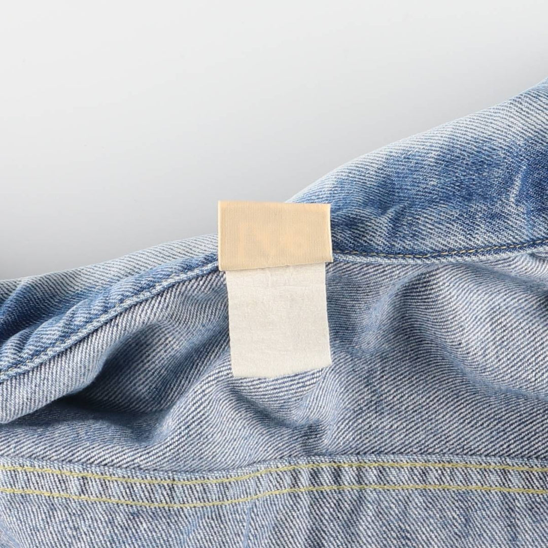 Vintage 1980'S Lee Riders denim jacket, size M, men's size M unclear blue type Vintage Second Hand