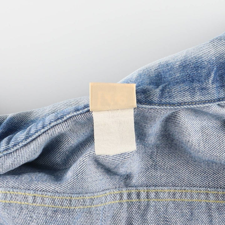 Vintage 1980'S Lee Riders denim jacket, size M, men's size M unclear blue type Vintage Second Hand