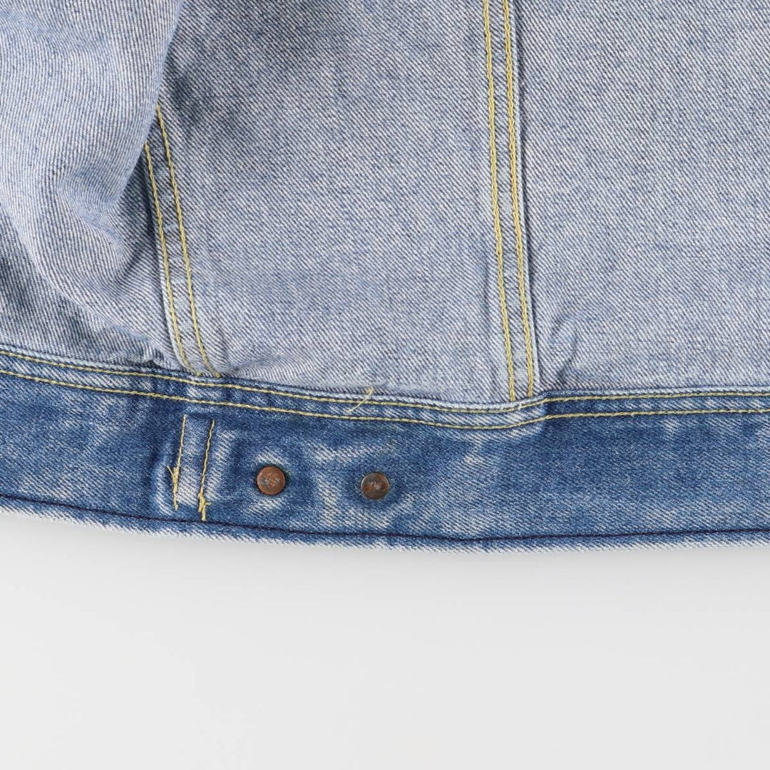 Vintage 1980'S Lee Riders denim jacket, size M, men's size M unclear blue type Vintage Second Hand