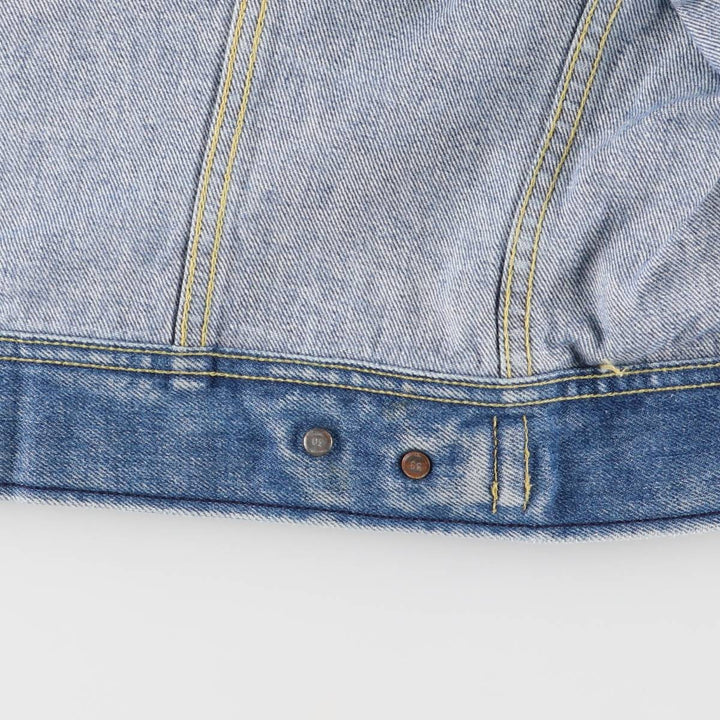 Vintage 1980'S Lee Riders denim jacket, size M, men's size M unclear blue type Vintage Second Hand