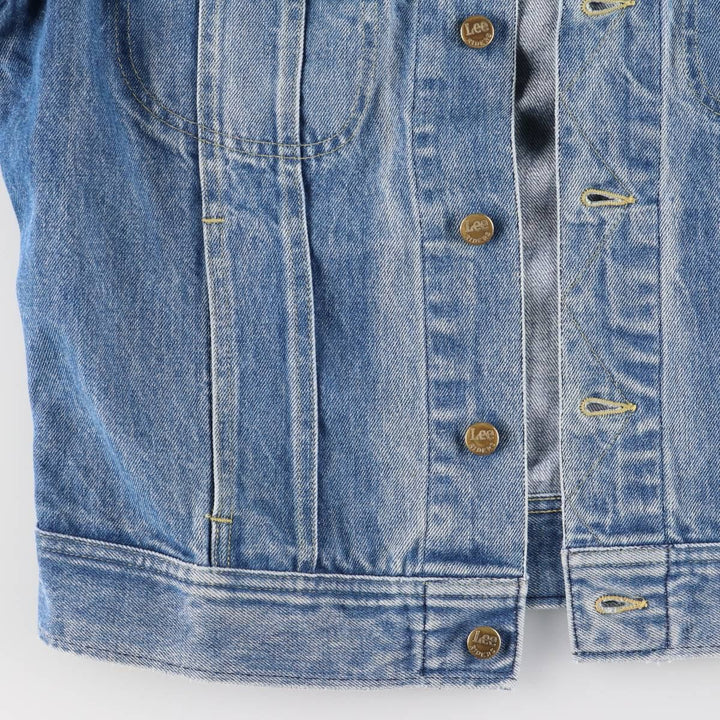 Vintage 1980'S Lee Riders denim jacket, size M, men's size M unclear blue type Vintage Second Hand