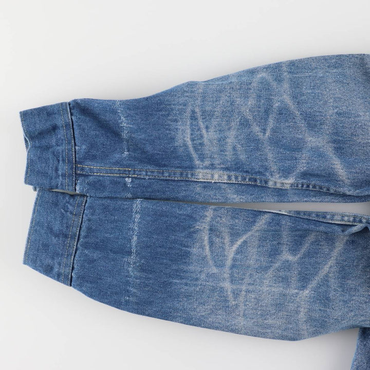 Vintage 1980'S Lee Riders denim jacket, size M, men's size M unclear blue type Vintage Second Hand
