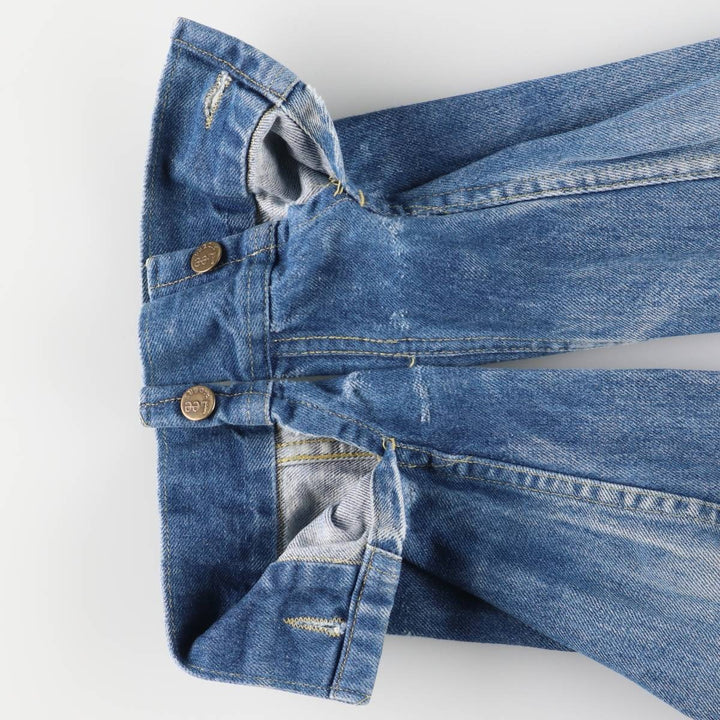 Vintage 1980'S Lee Riders denim jacket, size M, men's size M unclear blue type Vintage Second Hand