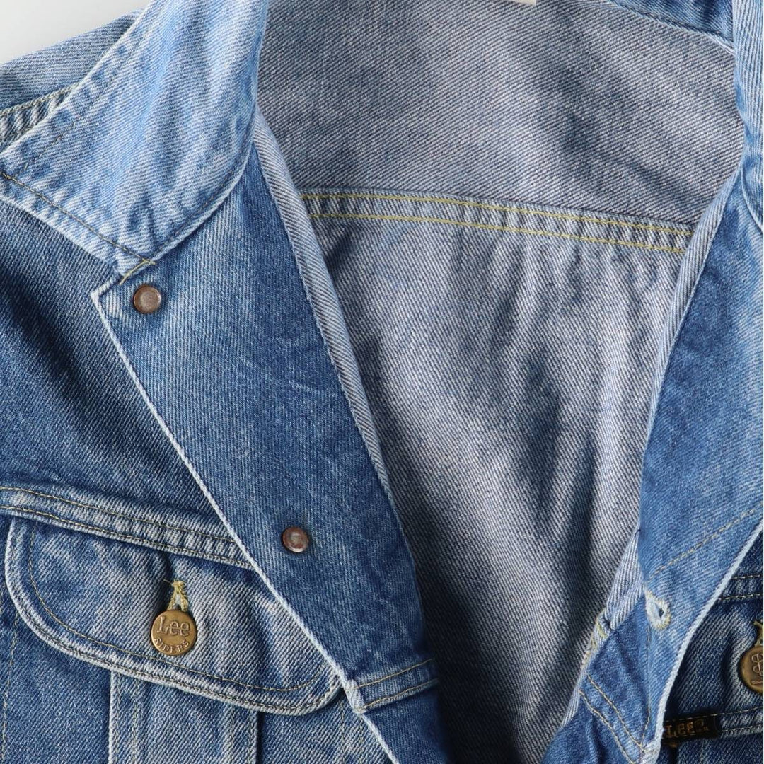 Vintage 1980'S Lee Riders denim jacket, size M, men's size M unclear blue type Vintage Second Hand