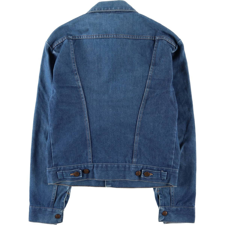 Vintage 80s-90'S Wrangler denim jacket, denim jacket, men's size S cotton blue type Vintage Second Hand