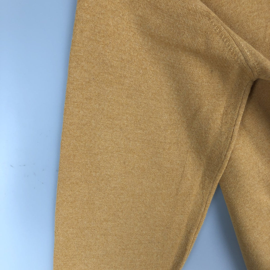 Burberry's polo knit sweater, made in Spain, men's size M Merino wool brown type Vintage Second Hand