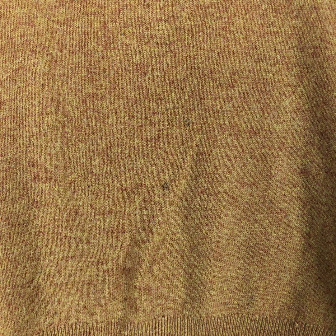 Burberry's Thomas Burberry Lambswool Knit Sweater, Made in Spain, Men's Size L Lamb wool brown type Vintage Second Hand