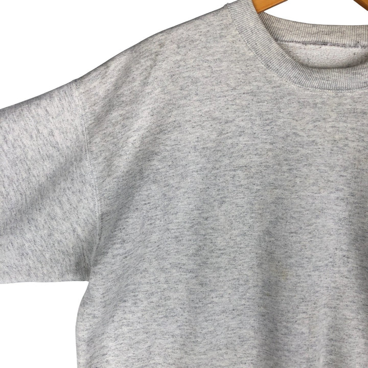 Printed sweatshirt, men's size XL unclear gray type Vintage Second Hand