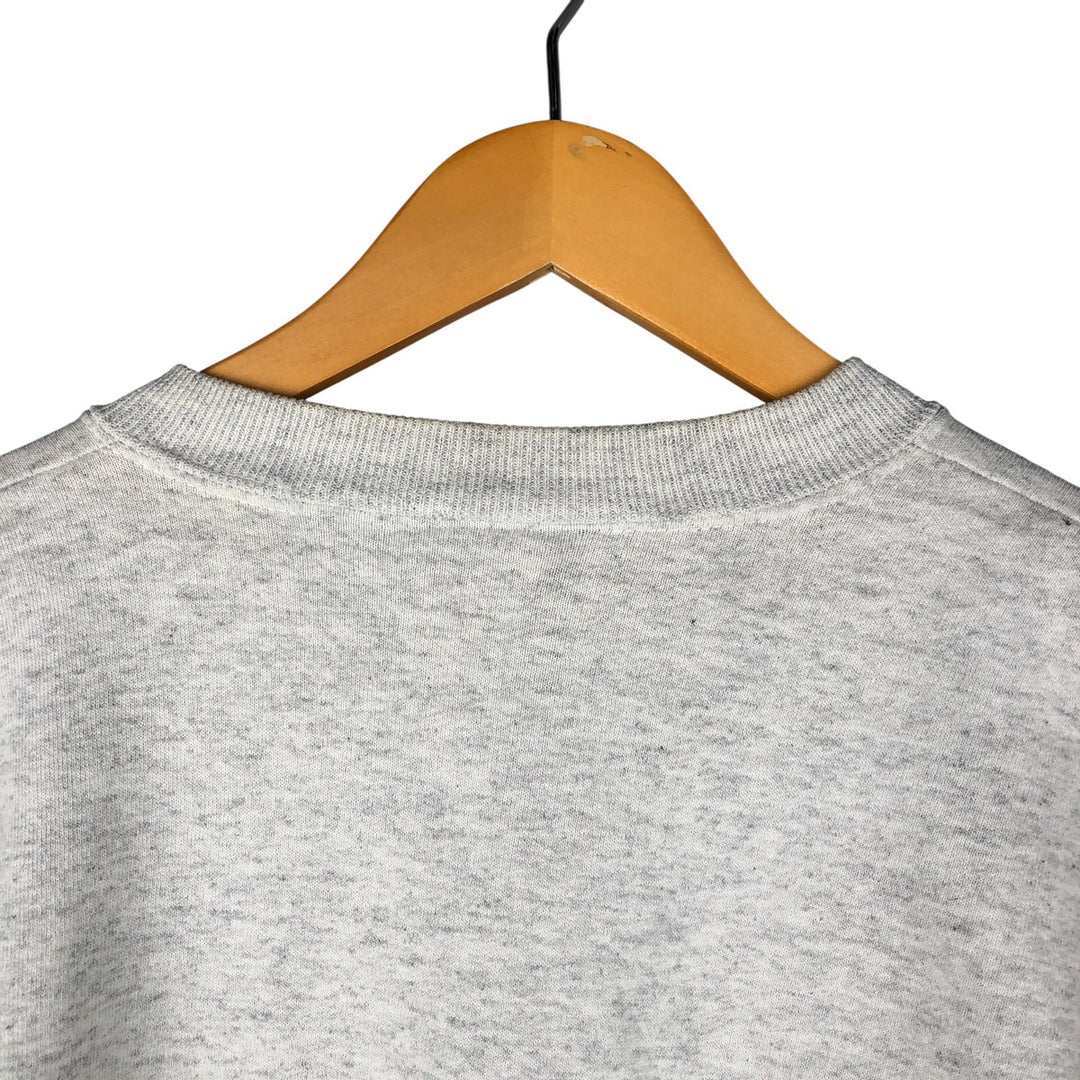 Printed sweatshirt, men's size XL unclear gray type Vintage Second Hand