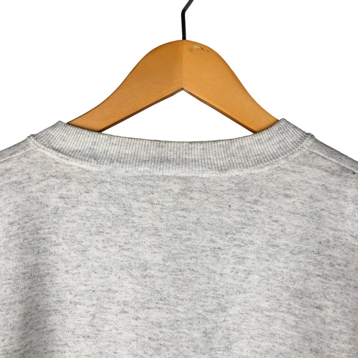 Printed sweatshirt, men's size XL unclear gray type Vintage Second Hand