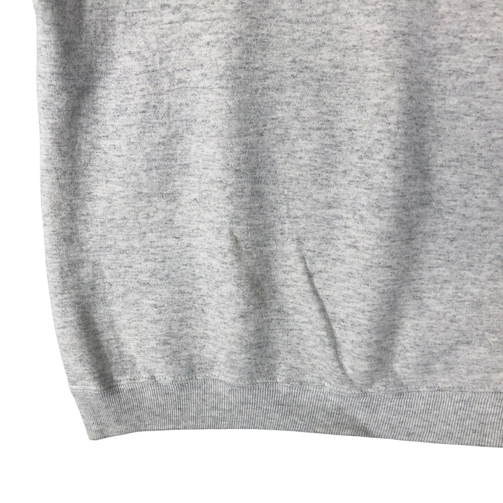 Printed sweatshirt, men's size XL unclear gray type Vintage Second Hand