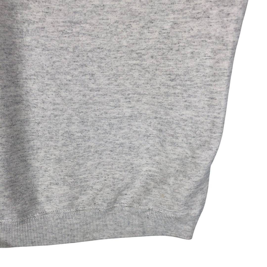 Printed sweatshirt, men's size XL unclear gray type Vintage Second Hand