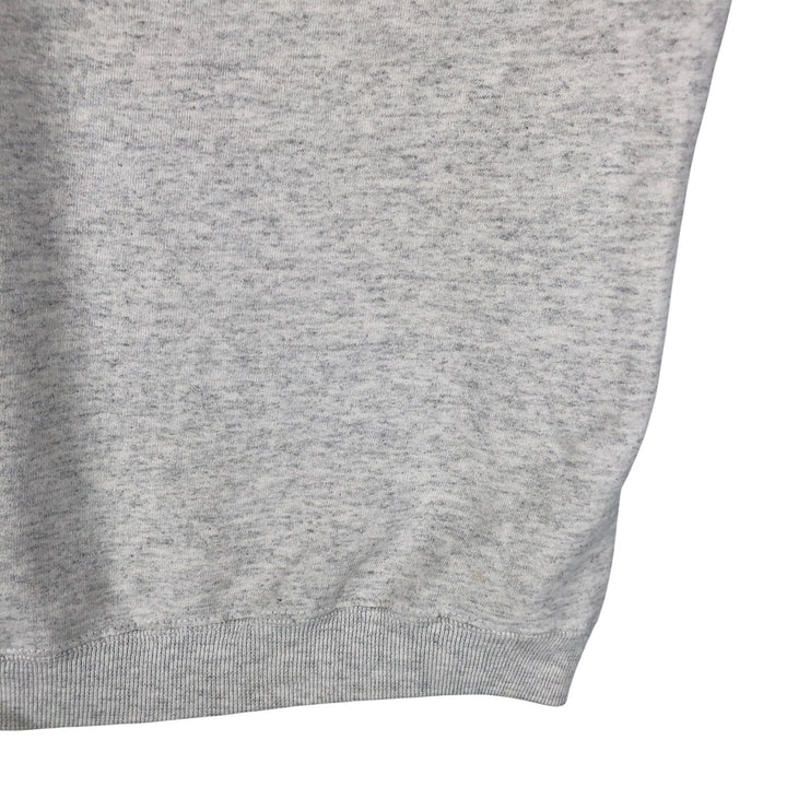 Printed sweatshirt, men's size XL unclear gray type Vintage Second Hand