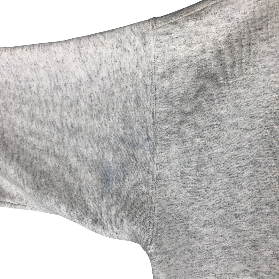 Printed sweatshirt, men's size XL unclear gray type Vintage Second Hand