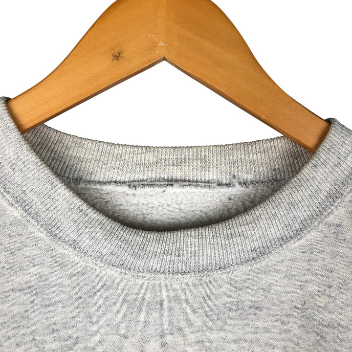 Printed sweatshirt, men's size XL unclear gray type Vintage Second Hand