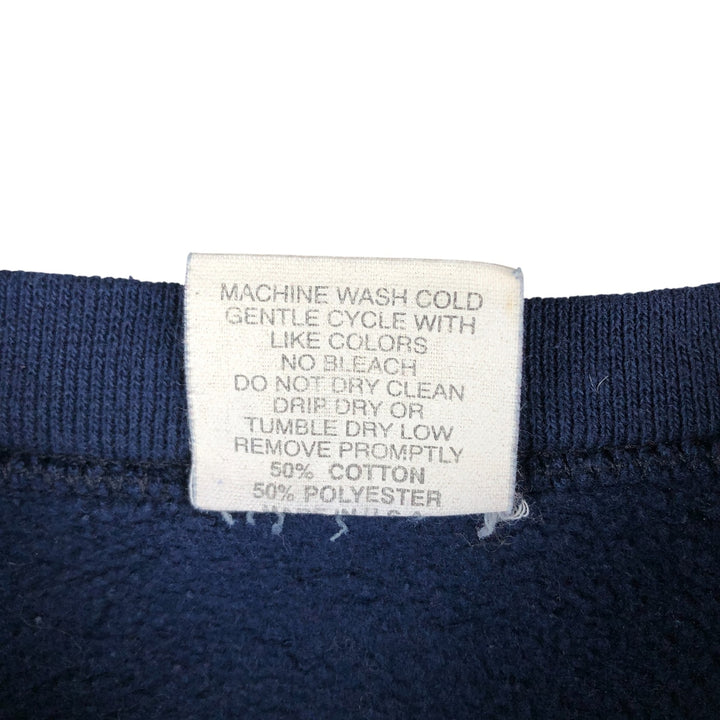 90'S All Star Cafe Advertising Sweatshirt, Made in USA, Men's XL, Vintage cotton navy blue type Vintage Second Hand