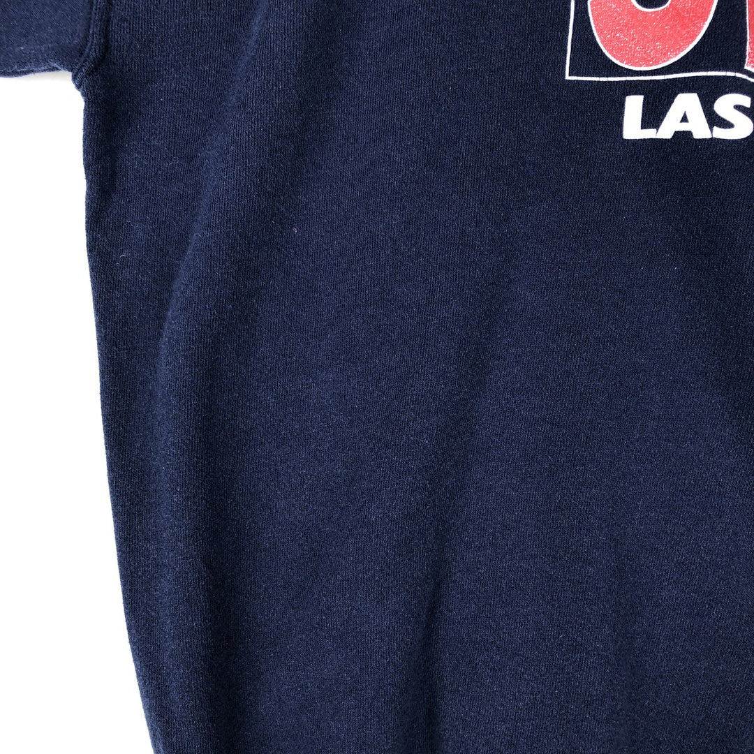 90'S All Star Cafe Advertising Sweatshirt, Made in USA, Men's XL, Vintage cotton navy blue type Vintage Second Hand