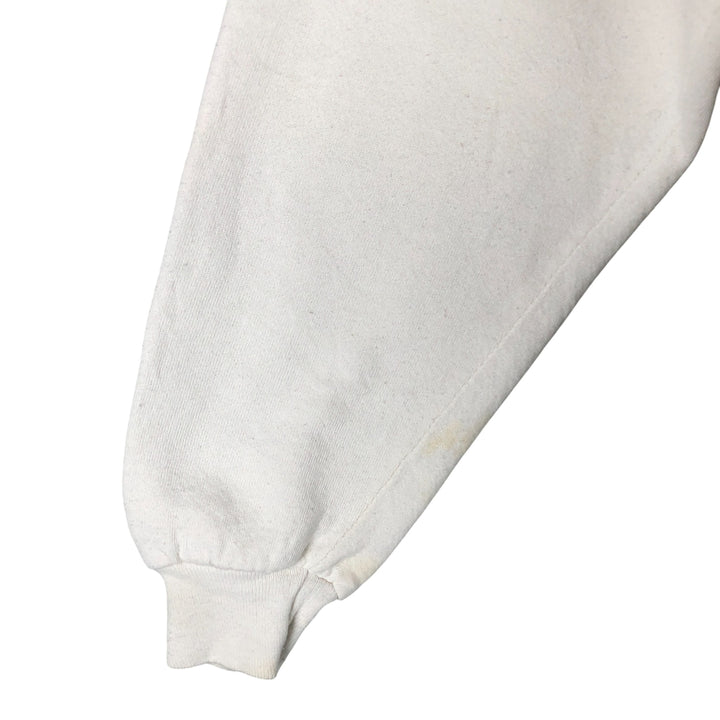 Vintage 90'S Jerzees horse print sweatshirt, made in the USA, size M, men's cotton white type Vintage Second Hand