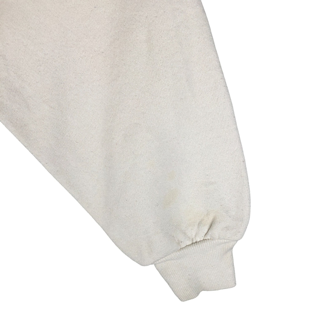 Vintage 90'S Jerzees horse print sweatshirt, made in the USA, size M, men's cotton white type Vintage Second Hand