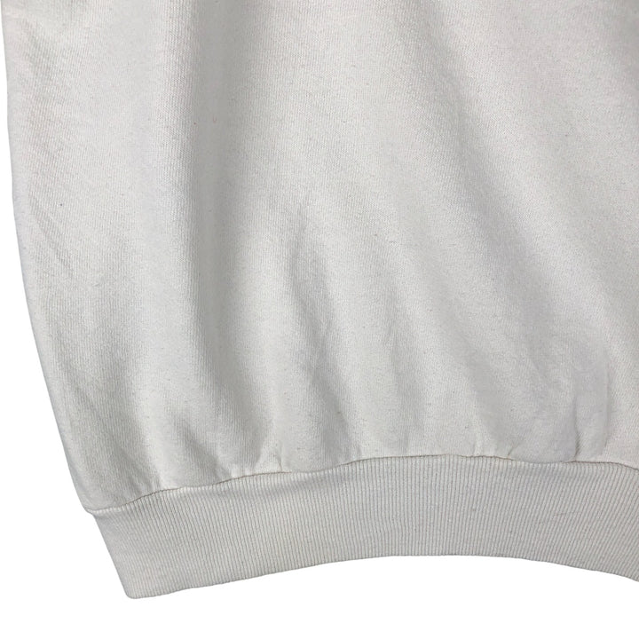 Vintage 90'S Jerzees horse print sweatshirt, made in the USA, size M, men's cotton white type Vintage Second Hand
