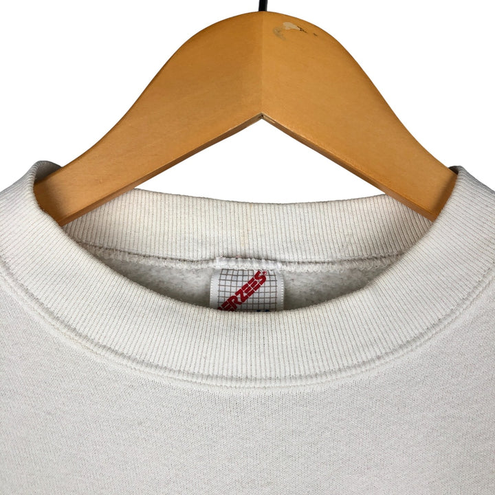 Vintage 90'S Jerzees horse print sweatshirt, made in the USA, size M, men's cotton white type Vintage Second Hand