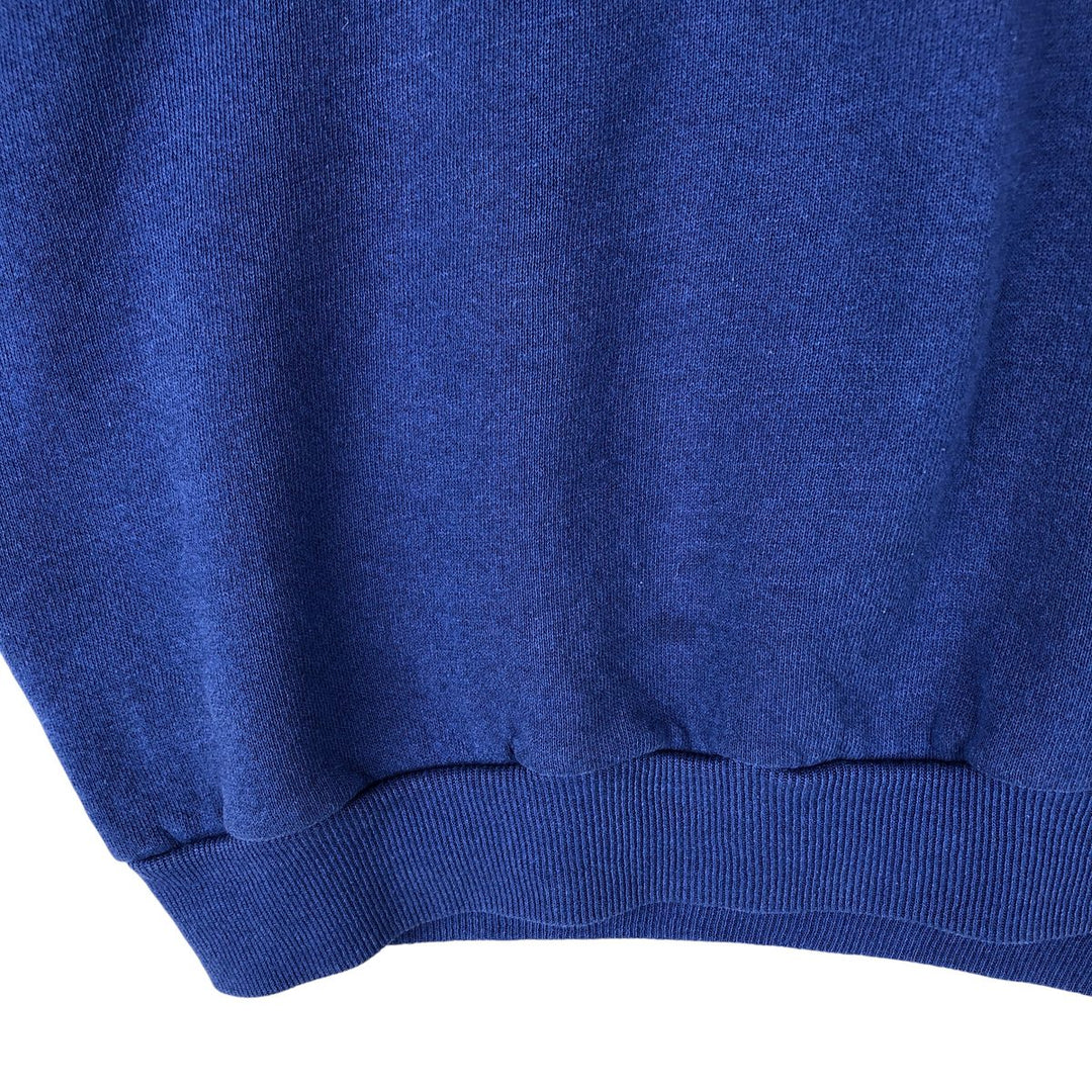 Vintage 90'S Lee printed sweatshirt, made in the USA, men's size XL cotton blue type Vintage Second Hand