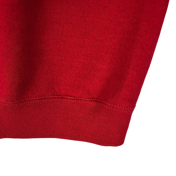 Vintage 90'S Lee print sweatshirt, made in the USA, size M, men's cotton red type Vintage Second Hand