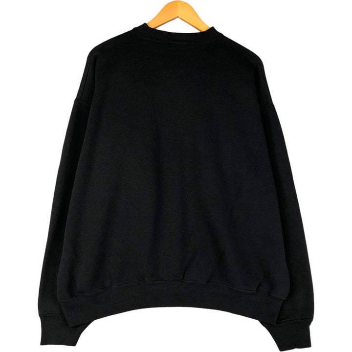 Vintage 90'S Tultex Jesus Christ print sweatshirt, size XL, men's unclear black type Vintage Second Hand