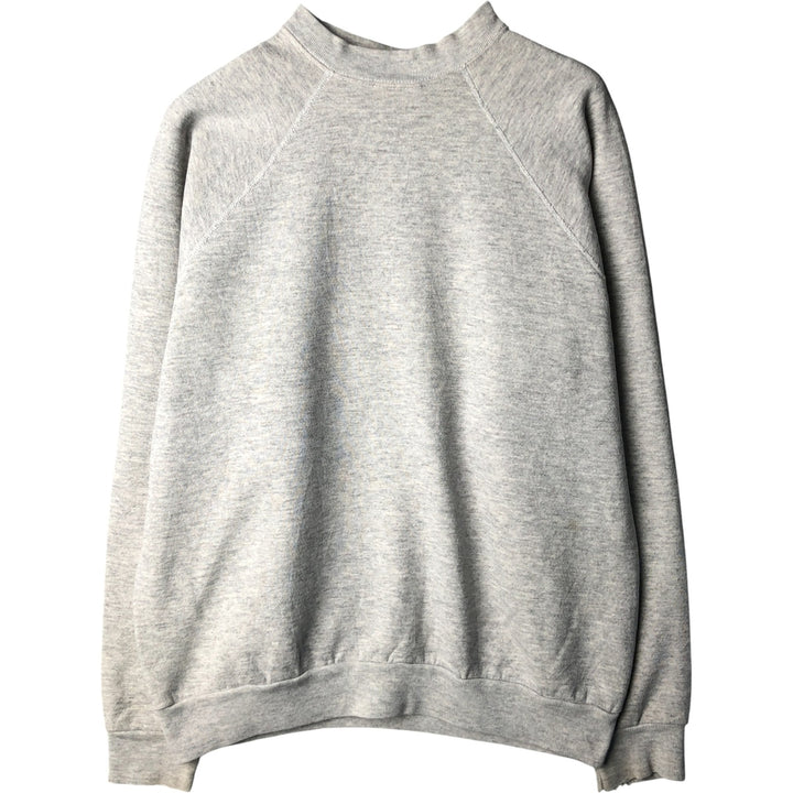 90'S EM College Character Sweatshirt, Made in USA, Men's XL, Vintage cotton gray type Vintage Second Hand