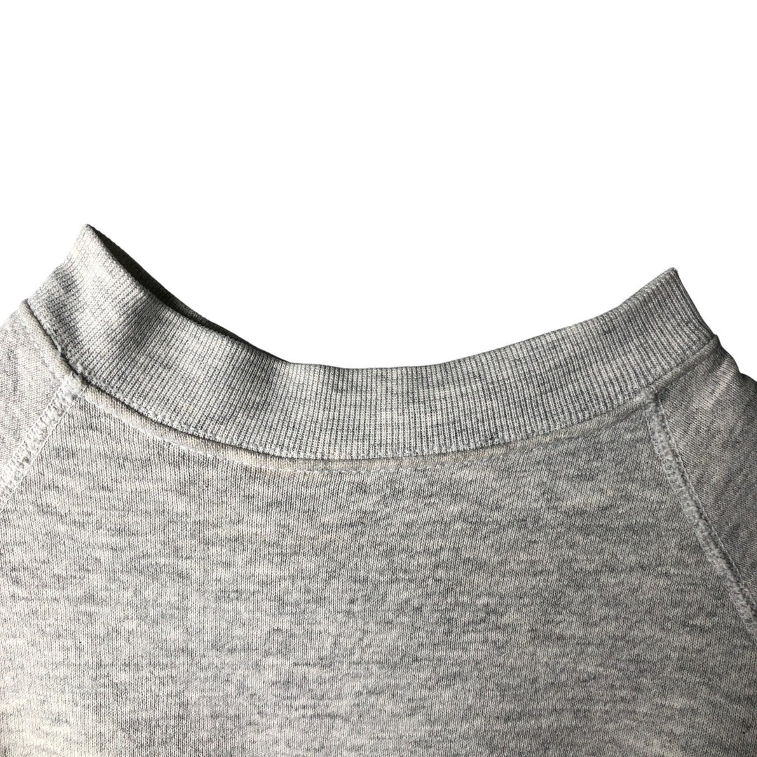 90'S EM College Character Sweatshirt, Made in USA, Men's XL, Vintage cotton gray type Vintage Second Hand
