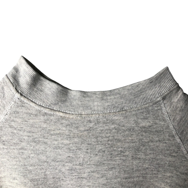 90'S EM College Character Sweatshirt, Made in USA, Men's XL, Vintage cotton gray type Vintage Second Hand