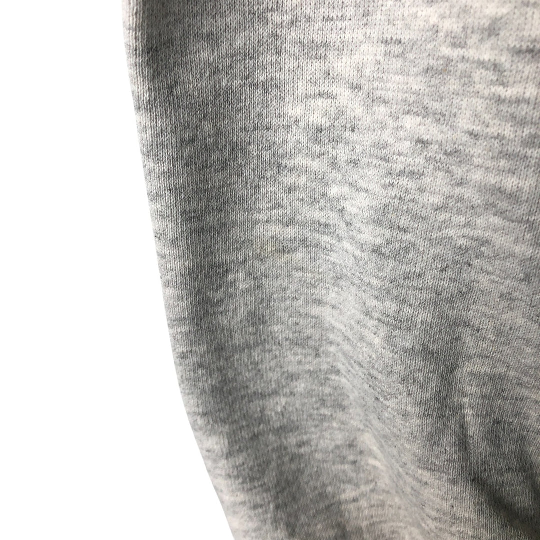 90'S EM College Character Sweatshirt, Made in USA, Men's XL, Vintage cotton gray type Vintage Second Hand