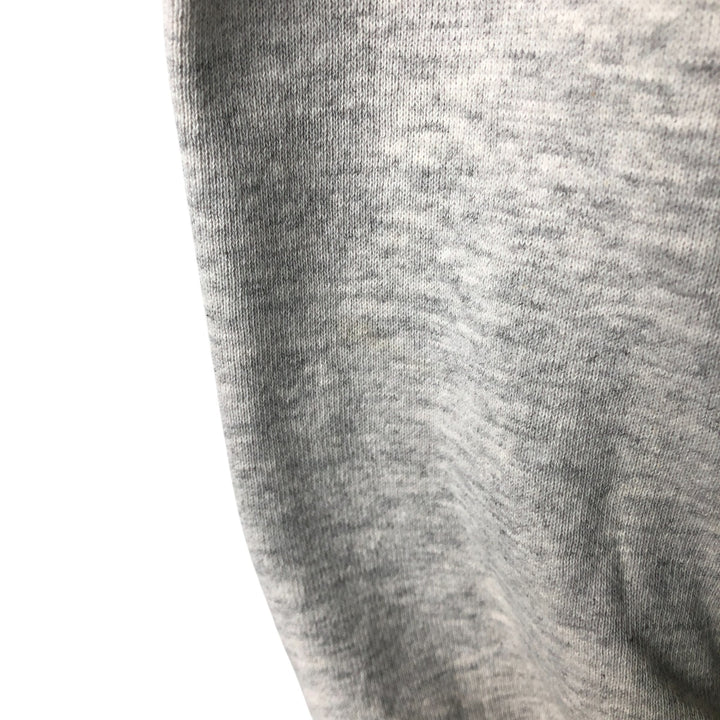 90'S EM College Character Sweatshirt, Made in USA, Men's XL, Vintage cotton gray type Vintage Second Hand