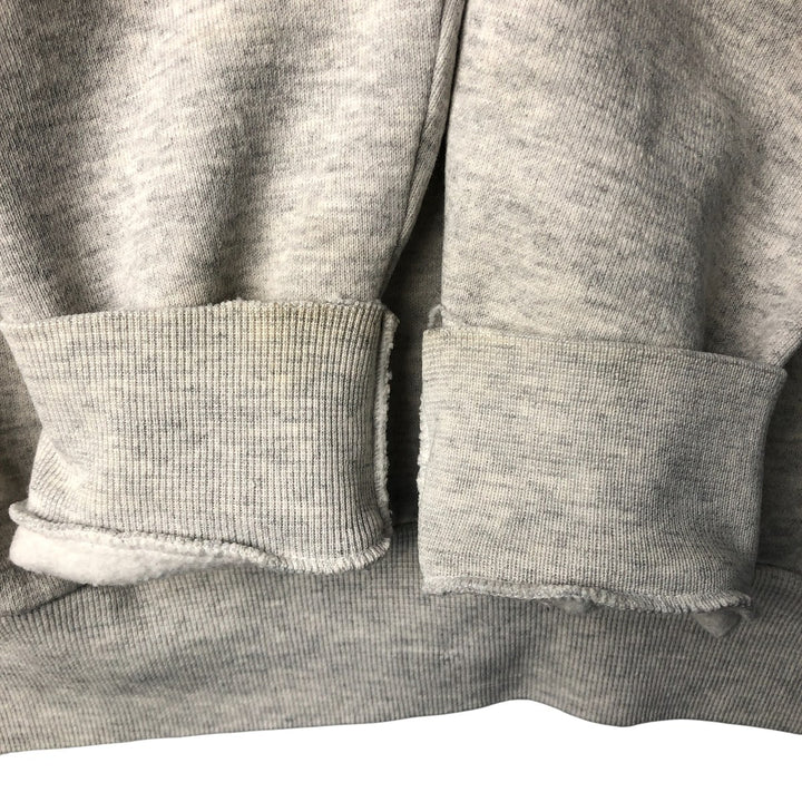 90'S EM College Character Sweatshirt, Made in USA, Men's XL, Vintage cotton gray type Vintage Second Hand