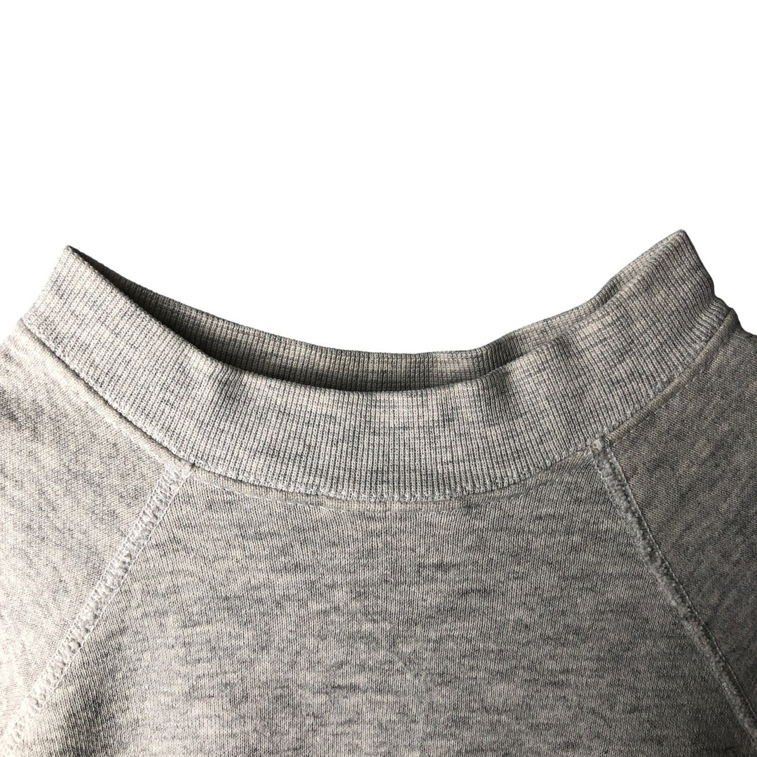 90'S EM College Character Sweatshirt, Made in USA, Men's XL, Vintage cotton gray type Vintage Second Hand