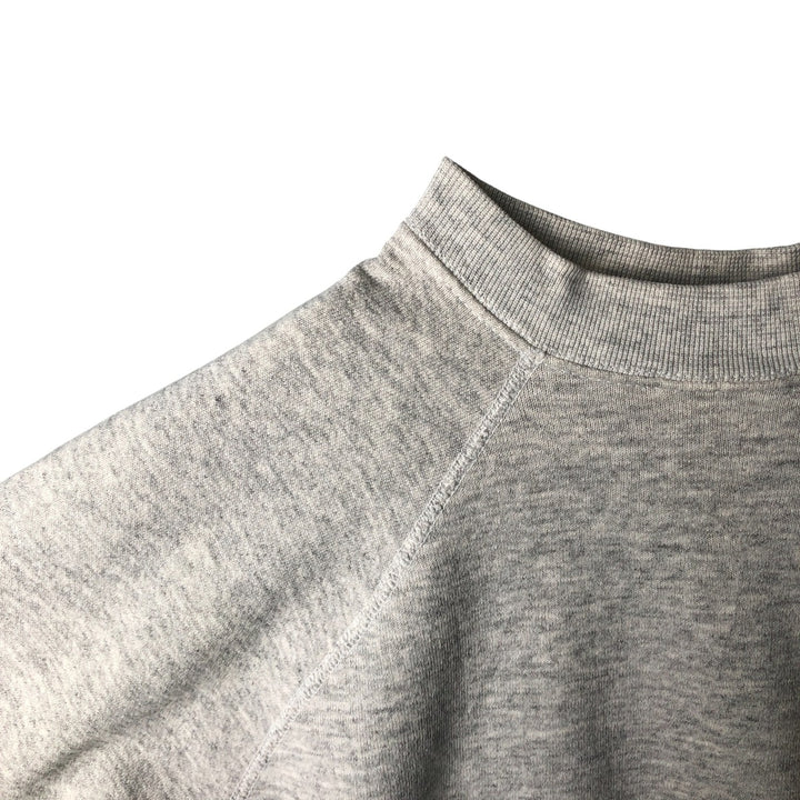 90'S EM College Character Sweatshirt, Made in USA, Men's XL, Vintage cotton gray type Vintage Second Hand