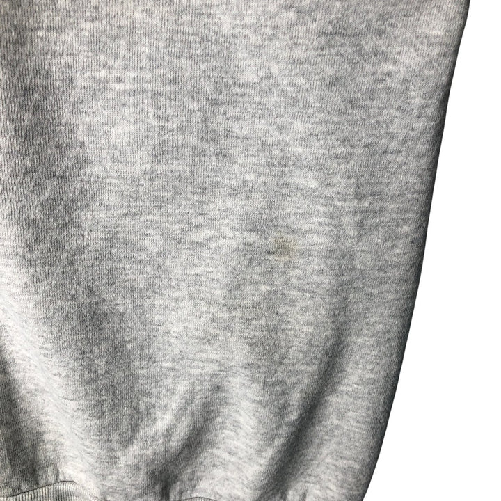 90'S EM College Character Sweatshirt, Made in USA, Men's XL, Vintage cotton gray type Vintage Second Hand