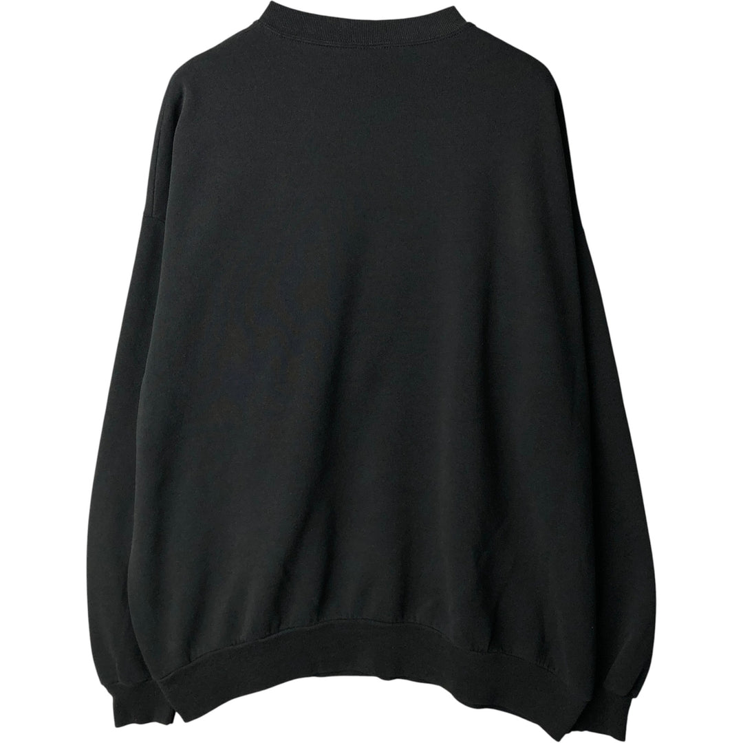 Printed sweatshirt, men's size XL unclear black type Vintage Second Hand