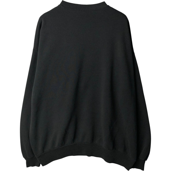 Printed sweatshirt, men's size XL unclear black type Vintage Second Hand