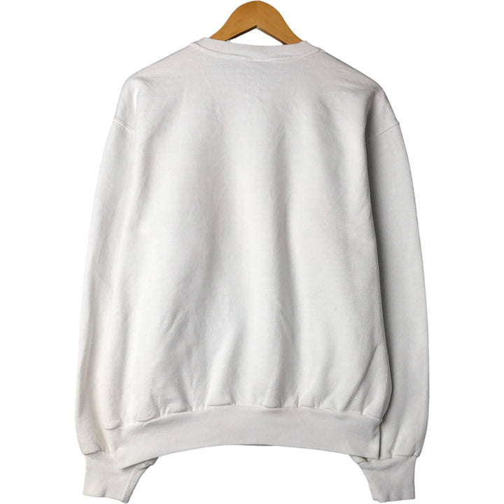 Vintage printed sweatshirt, men's size XL unclear white type Vintage Second Hand