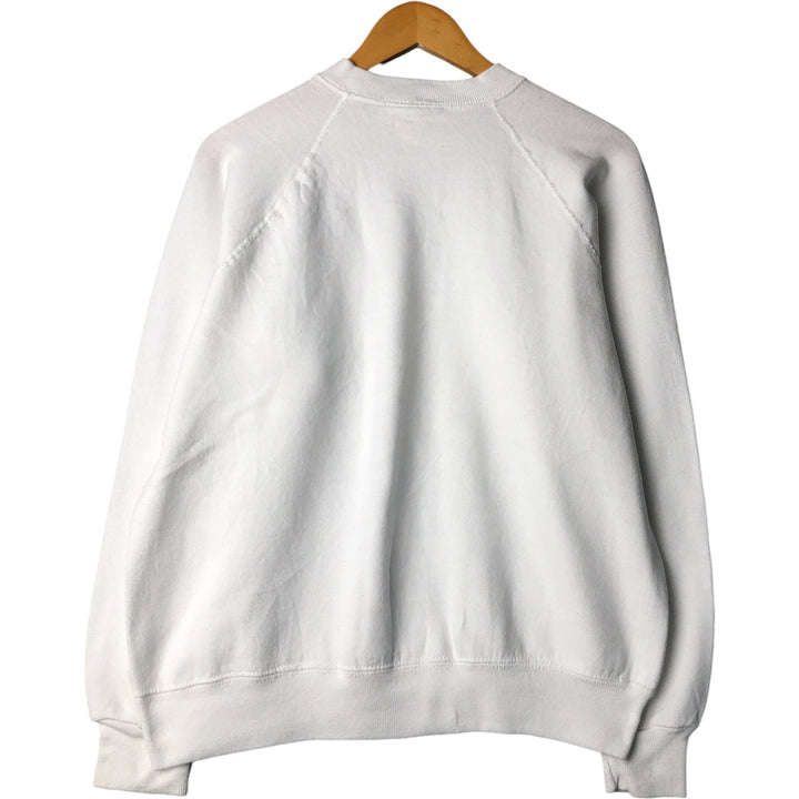 Vintage 90'S BJ Design Concepts Art Print Sweatshirt, Made in USA, Men's Size L cotton white type Vintage Second Hand